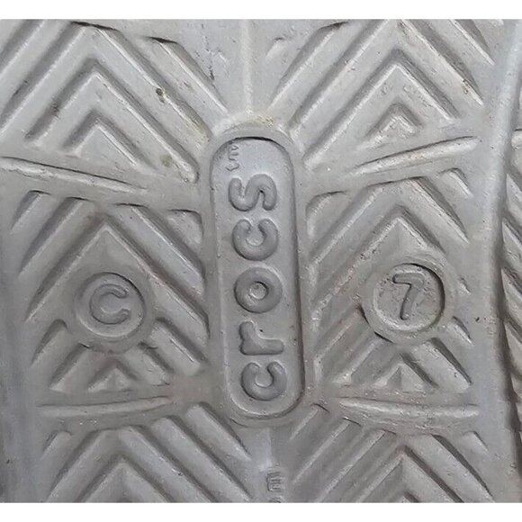 Crocs Swiftwater Sandals Pink Kids Girls Size C7 Water Beach Shoes Adjustable - Picture 6 of 6